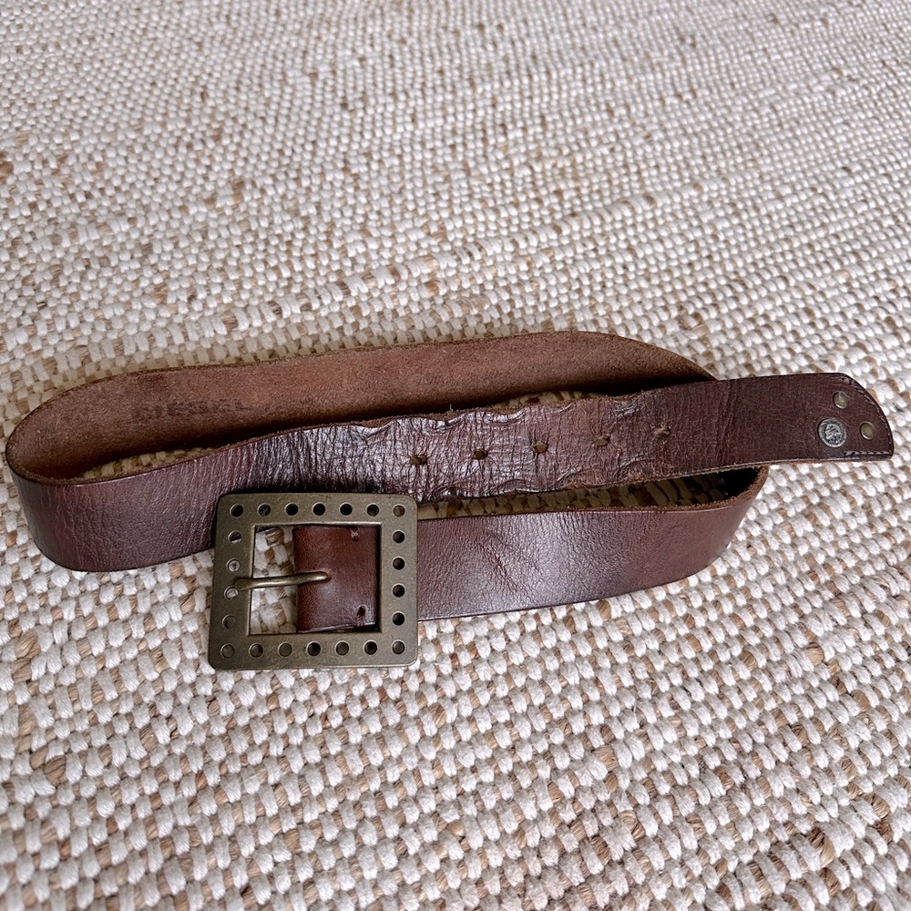 Diesel Leather Brown belt